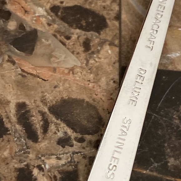 Oneidacraft Nordic Crown stainless flatware set Deluxe 5 pc place setting - Picture 3 of 4